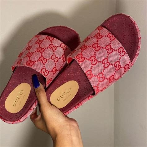 gucci purse pink bow|Gucci Slides for Women .